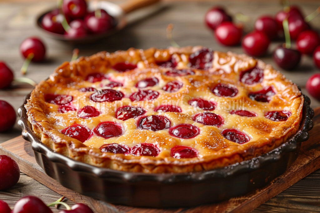 Clafoutis aux cerises : le dessert d’été par excellence